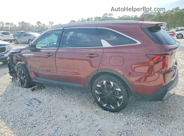 5XYRK4JF8RG255739 2024 KIA SORENTO Maroon Tył lewy