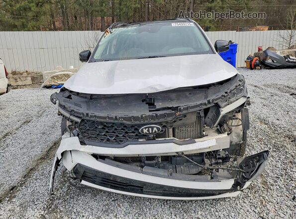 5XYRK4LF3MG024477 2021 KIA SORENTO White Vista frontal
