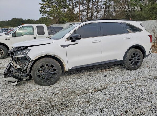 5XYRK4LF3MG024477 2021 KIA SORENTO White Vista tres cuartos delantera izquierda