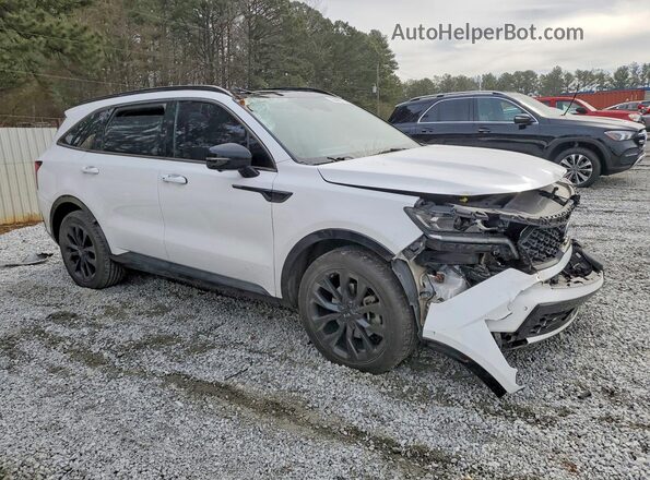 5XYRK4LF3MG024477 2021 KIA SORENTO White Delantero derecho