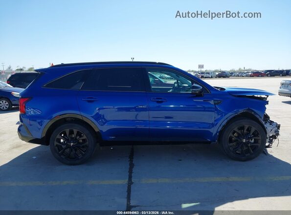 5XYRK4LF7MG024692 2021 KIA SORENTO Blue Widok wnętrza z tyłu