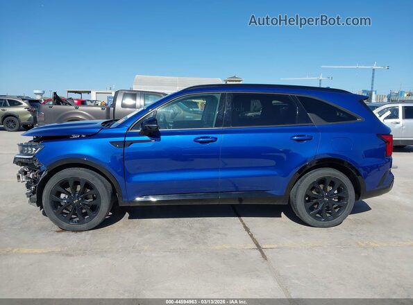 5XYRK4LF7MG024692 2021 KIA SORENTO Blue Widok wnętrza 360 stopni
