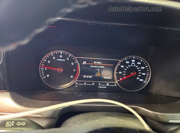 5XYRKDLF0MG024226 2021 KIA SORENTO Blue Instrument cluster view