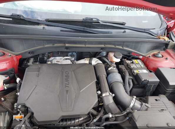 5XYRKDLF2MG040959 2021 KIA SORENTO Красный Вид сзади