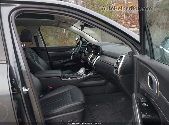 5XYRKDLF5MG054659 2021 KIA SORENTO Black წინა სალონის ხედი