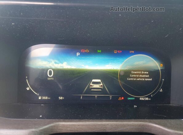 5XYRKDLF5NG111413 2022 KIA SORENTO Silver Instrument cluster view