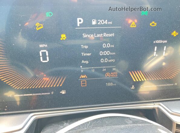 5XYRL4JC1TG437308 2026 KIA SORENTO Серый Вид щитка приборов