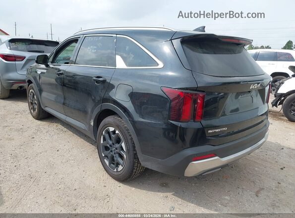 5XYRL4JC3RG283600 2024 KIA SORENTO Black Trasero izquierdo