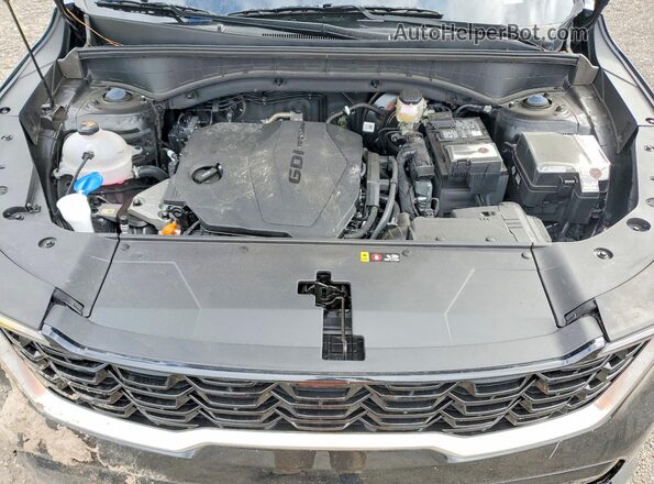 5XYRL4JC4TG411737 2026 KIA SORENTO Black Widok komory silnika