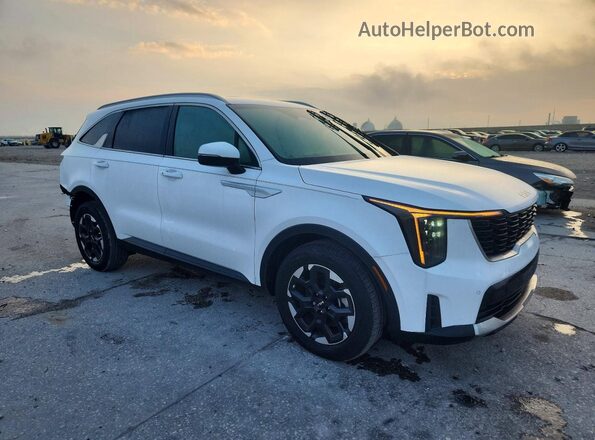 5XYRL4JC6RG302205 2024 KIA SORENTO Белый Передняя правая четверть