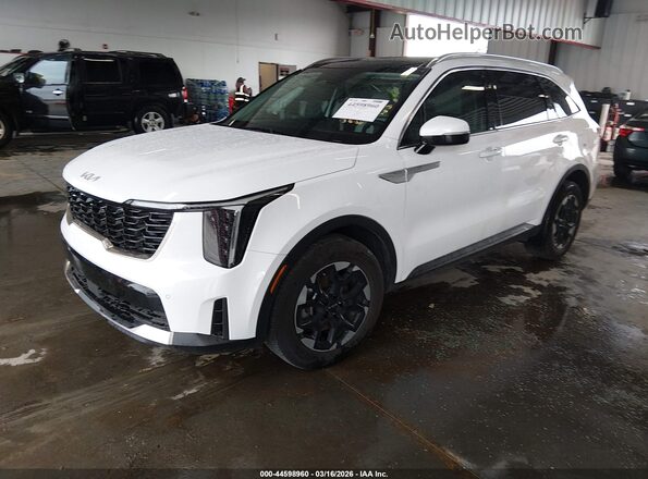 5XYRL4JC8RG293149 2024 KIA SORENTO White Vista tres cuartos delantera izquierda