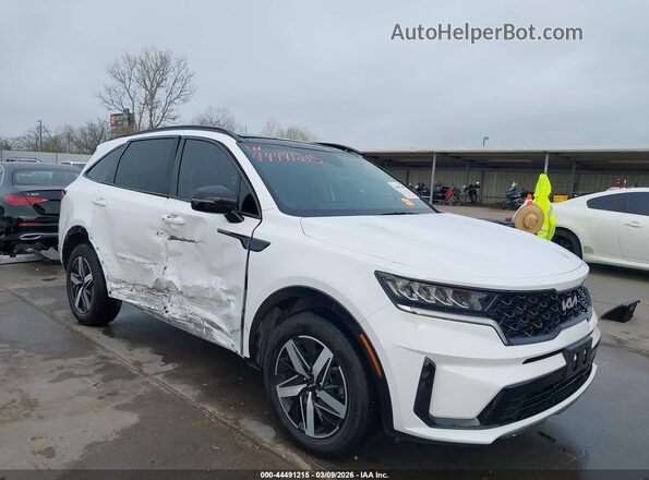 5XYRL4LC0PG234476 2023 KIA SORENTO Белый Передняя правая четверть