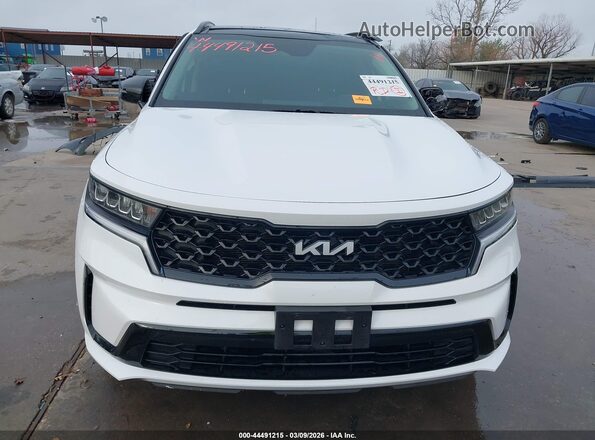 5XYRL4LC0PG234476 2023 KIA SORENTO Белый Вид задней части салона