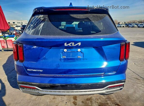 5XYRL4LC1PG177284 2023 KIA SORENTO Синий Вид сзади