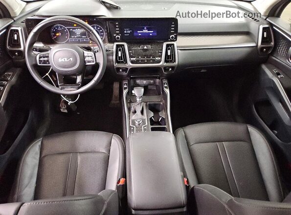 5XYRL4LC5NG148562 2022 KIA SORENTO Silver Вид панелі приладів