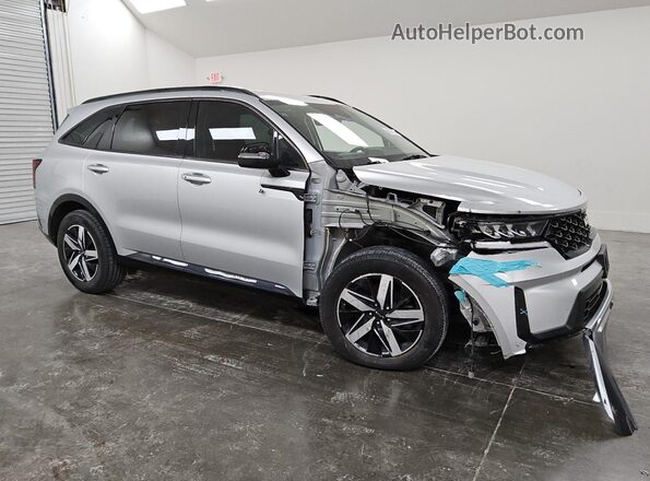5XYRL4LC5NG148562 2022 KIA SORENTO Silver 