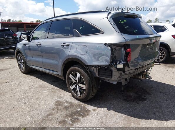 5XYRL4LCXNG143809 2022 KIA SORENTO Blue უკანა მარცხენა