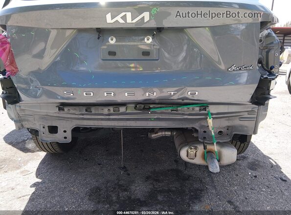 5XYRL4LCXNG143809 2022 KIA SORENTO Blue წინა ხედი