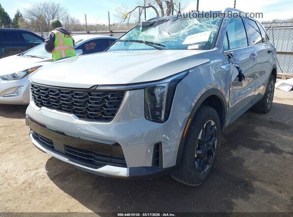 5XYRLDJC3TG438332 2026 KIA SORENTO Gray Vista tres cuartos delantera izquierda