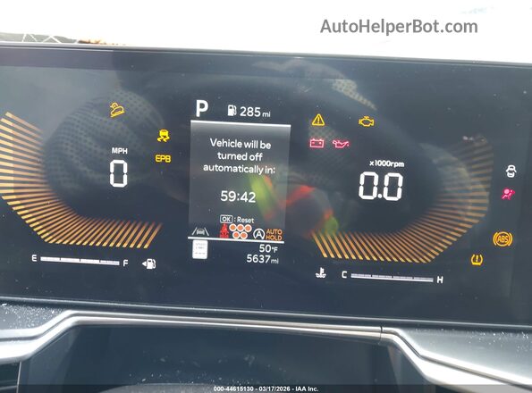 5XYRLDJC3TG438332 2026 KIA SORENTO Gray Vista de los asientos traseros