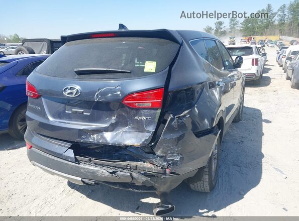 5XYZT3LB0GG322025 2016 HYUNDAI SANTA FE SPORT Dark Blue Задняя правая четверть