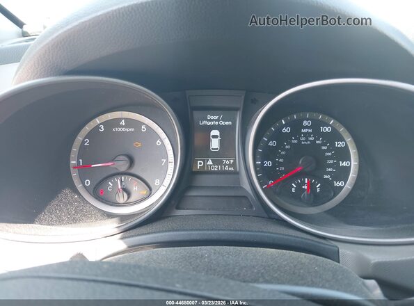 5XYZT3LB0GG322025 2016 HYUNDAI SANTA FE SPORT Dark Blue Вид задних сидений