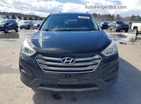 5XYZT3LB0GG366803 2016 HYUNDAI SANTA Черный Вид спереди