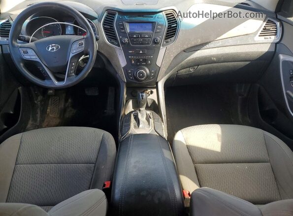 5XYZT3LB0GG366803 2016 HYUNDAI SANTA Черный Вид панели приборов