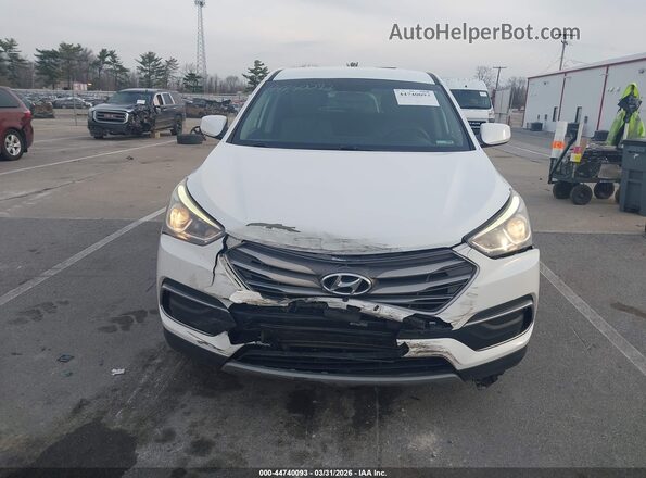 5XYZT3LB3JG540595 2018 HYUNDAI SANTA FE SPORT Белый Вид спереди