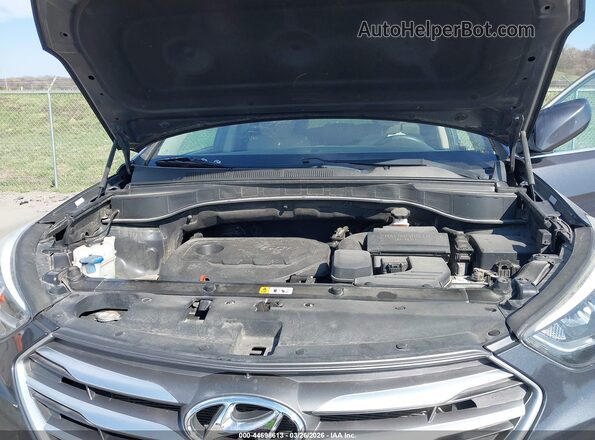 5XYZT3LB5JG570049 2018 HYUNDAI SANTA FE SPORT Серый Вид сзади