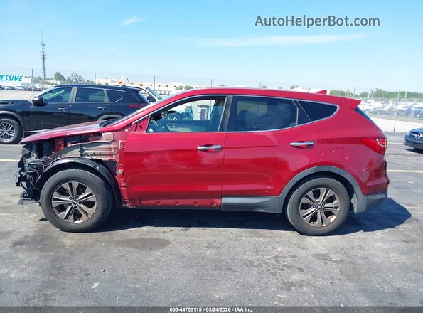 5XYZT3LB8GG336271 2016 HYUNDAI SANTA FE SPORT Красный Панорамный вид салона 360°