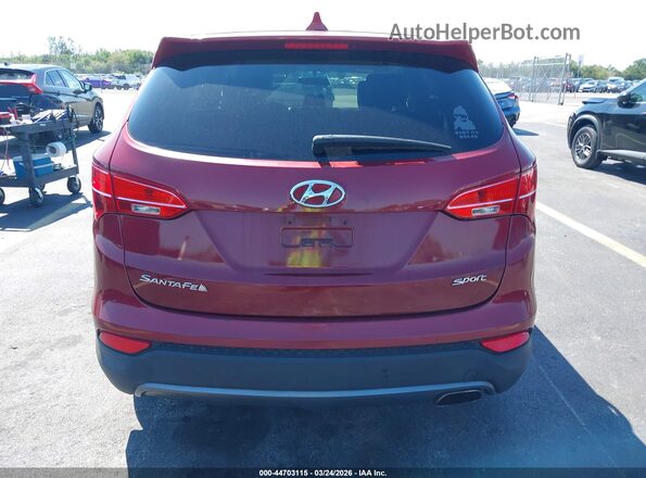 5XYZT3LB8GG336271 2016 HYUNDAI SANTA FE SPORT Красный 