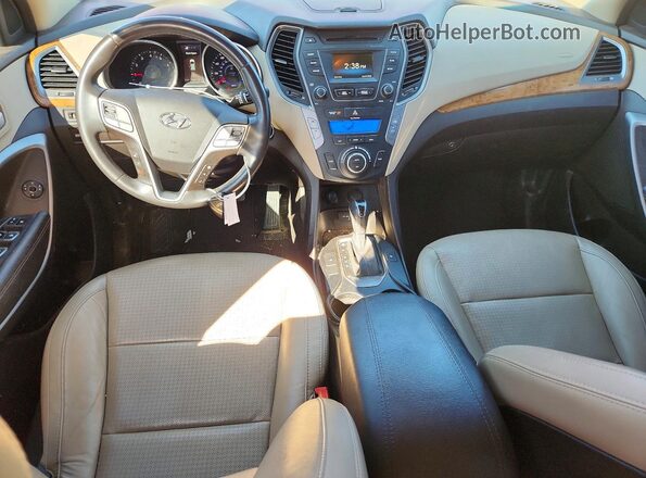 5XYZU3LA7GG345788 2016 HYUNDAI SANTA Красный Вид панели приборов