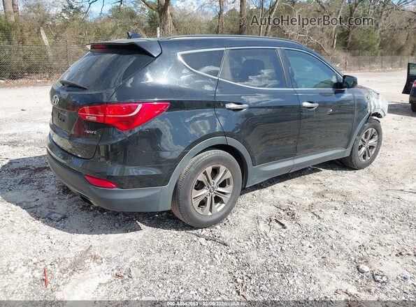 5XYZU3LB0GG320126 2016 HYUNDAI SANTA FE SPORT Черный Задняя правая четверть