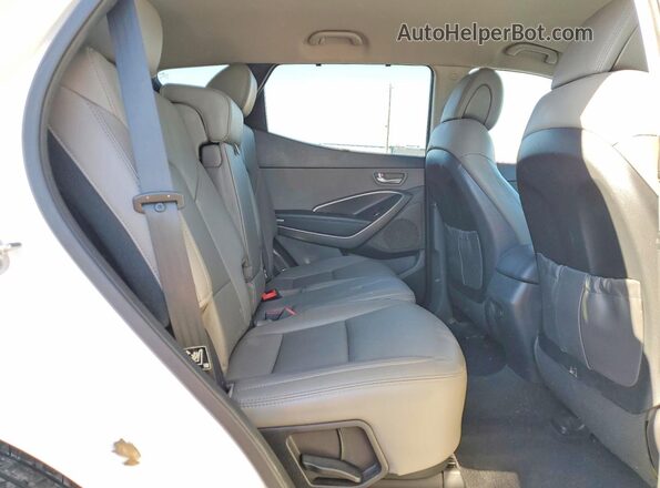 5XYZU3LB4GG324289 2016 HYUNDAI SANTA Белый Вид задней части салона