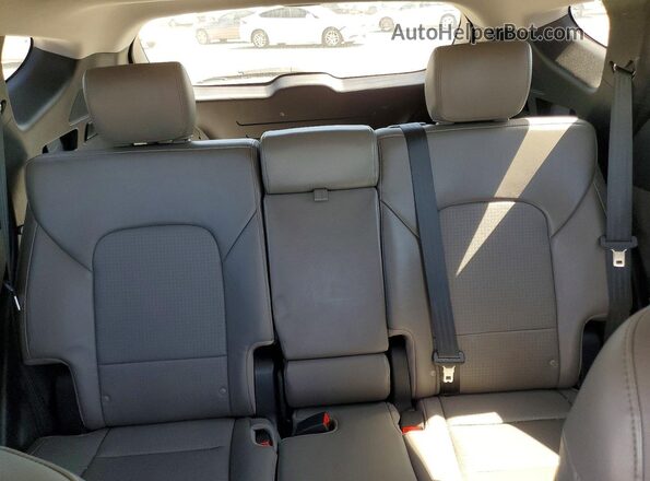 5XYZU3LB5GG356555 2016 HYUNDAI SANTA FE Черный Вид задней части салона