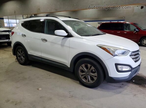 5XYZU3LB8GG348403 2016 HYUNDAI SANTA Белый Передняя правая четверть