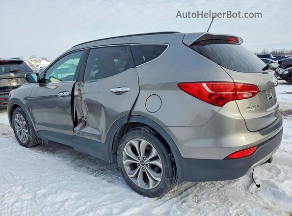 5XYZUDLA2GG360219 2016 HYUNDAI SANTA Серый Задняя левая четверть