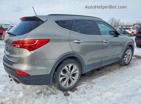 5XYZUDLA2GG360219 2016 HYUNDAI SANTA Серый Задняя правая четверть