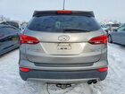 2016 Hyundai Santa Fe Sport Серый vin: 5XYZUDLA2GG360219