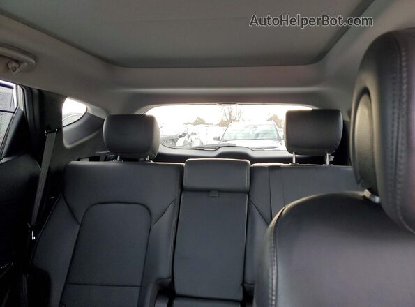 5XYZUDLA2GG360219 2016 HYUNDAI SANTA Серый Вид задних сидений