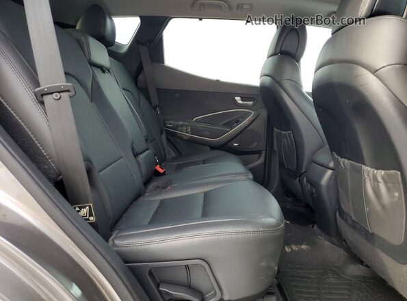 5XYZUDLA2GG360219 2016 HYUNDAI SANTA Серый Вид задней части салона