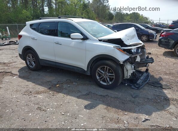 5XYZUDLB0HG415342 2017 HYUNDAI SANTA FE SPORT White Przód prawy