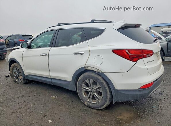 5XYZUDLB1GG353321 2016 HYUNDAI SANTA Белый Задняя левая четверть