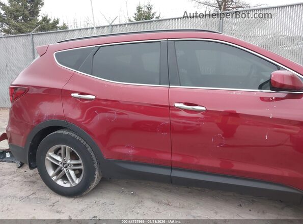 5XYZUDLB2HG423393 2017 HYUNDAI SANTA FE SPORT Red Widok wnętrza 360 stopni