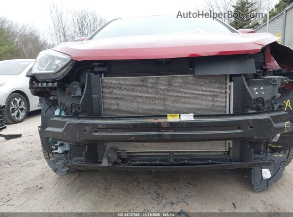5XYZUDLB2HG423393 2017 HYUNDAI SANTA FE SPORT Red Widok z przodu
