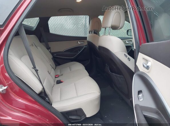 5XYZUDLB2HG423393 2017 HYUNDAI SANTA FE SPORT Red Widok naklejki z numerem VIN