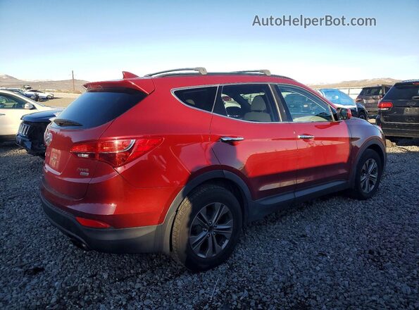 5XYZUDLB5GG375287 2016 HYUNDAI SANTA Burgundy Tył prawy
