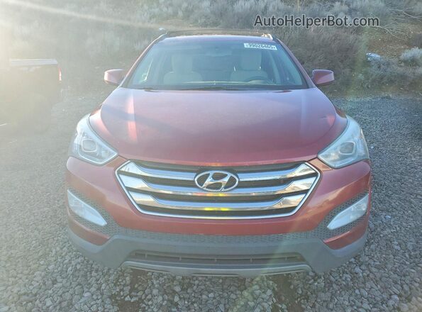 5XYZUDLB5GG375287 2016 HYUNDAI SANTA Burgundy Widok z przodu