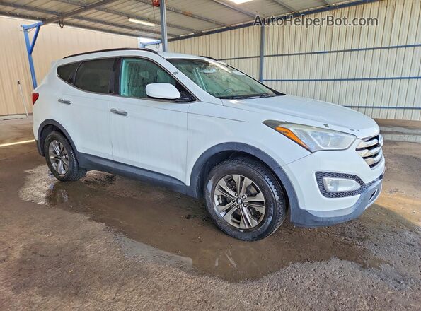 5XYZUDLB7GG361648 2016 HYUNDAI SANTA White Przód prawy